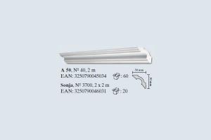 Moldura em Isopor Rodateto Ref.: A50