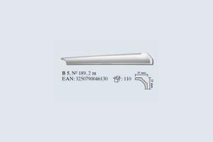 Moldura em Isopor Rodateto Ref.: B5