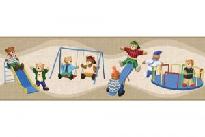 Papel de Parede Infantil Bobinex Bambino's Faixa Ref.: 3202