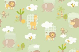 Papel de Parede Infantil Bobinex Bambino's Ref.: 3303