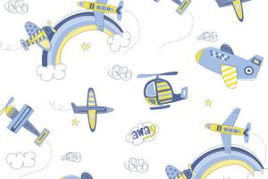 Papel de Parede Infantil Bobinex Bambino's Ref.: 3306